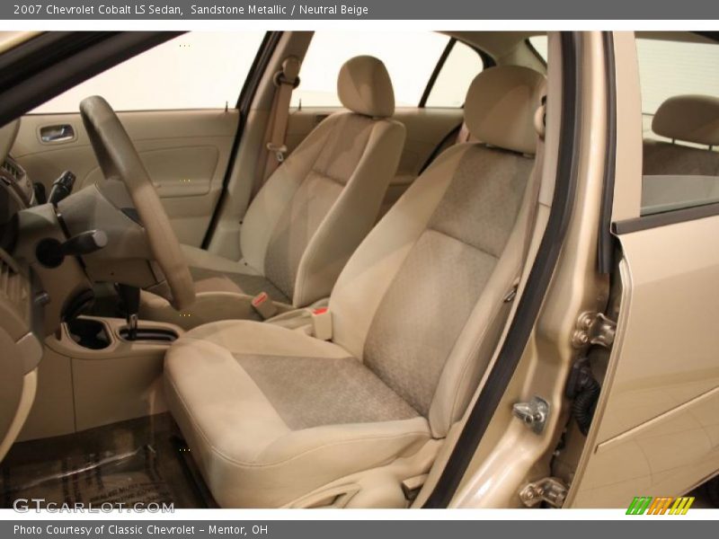 Sandstone Metallic / Neutral Beige 2007 Chevrolet Cobalt LS Sedan