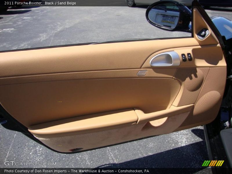 Black / Sand Beige 2011 Porsche Boxster