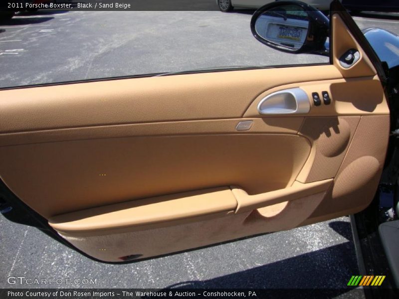 Black / Sand Beige 2011 Porsche Boxster