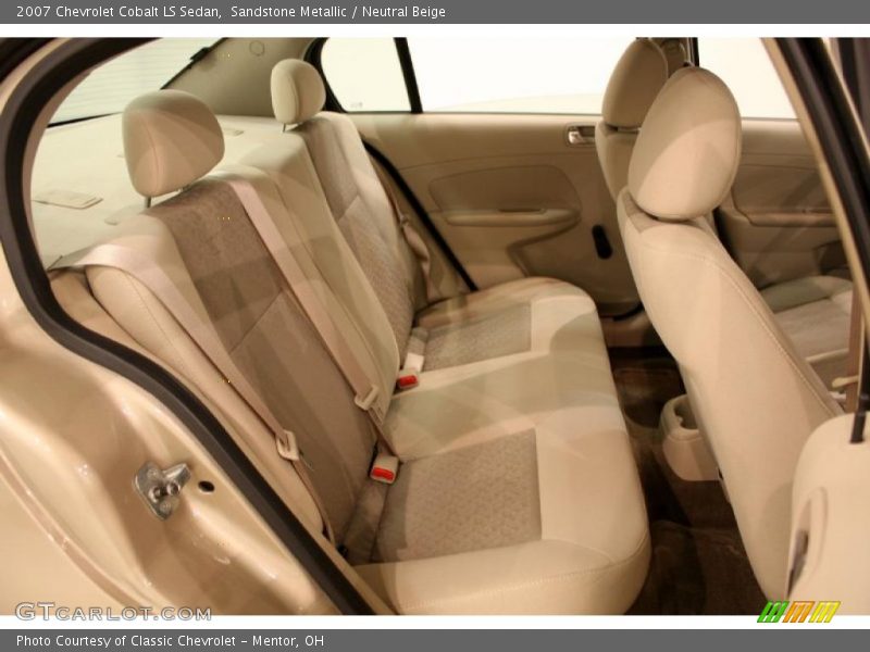 Sandstone Metallic / Neutral Beige 2007 Chevrolet Cobalt LS Sedan