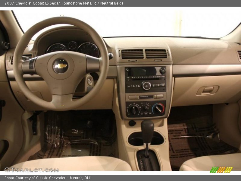 Sandstone Metallic / Neutral Beige 2007 Chevrolet Cobalt LS Sedan