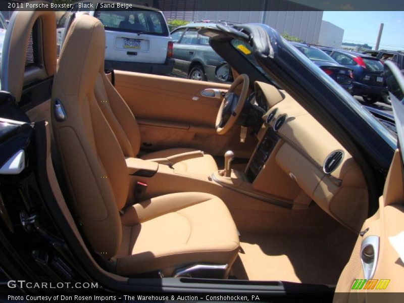 Black / Sand Beige 2011 Porsche Boxster