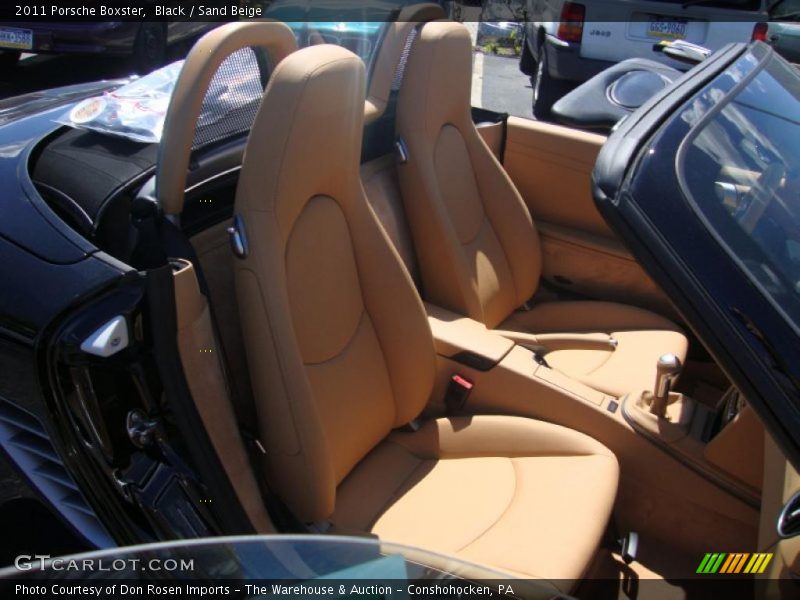 Black / Sand Beige 2011 Porsche Boxster