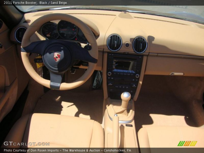 Black / Sand Beige 2011 Porsche Boxster
