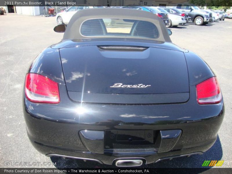 Black / Sand Beige 2011 Porsche Boxster