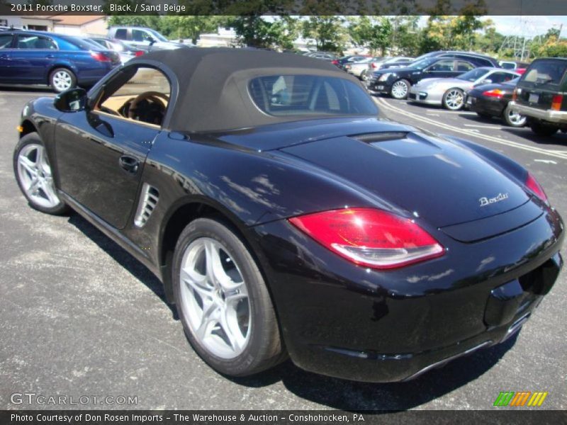 Black / Sand Beige 2011 Porsche Boxster