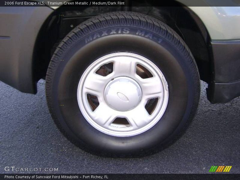 Titanium Green Metallic / Medium/Dark Flint 2006 Ford Escape XLS