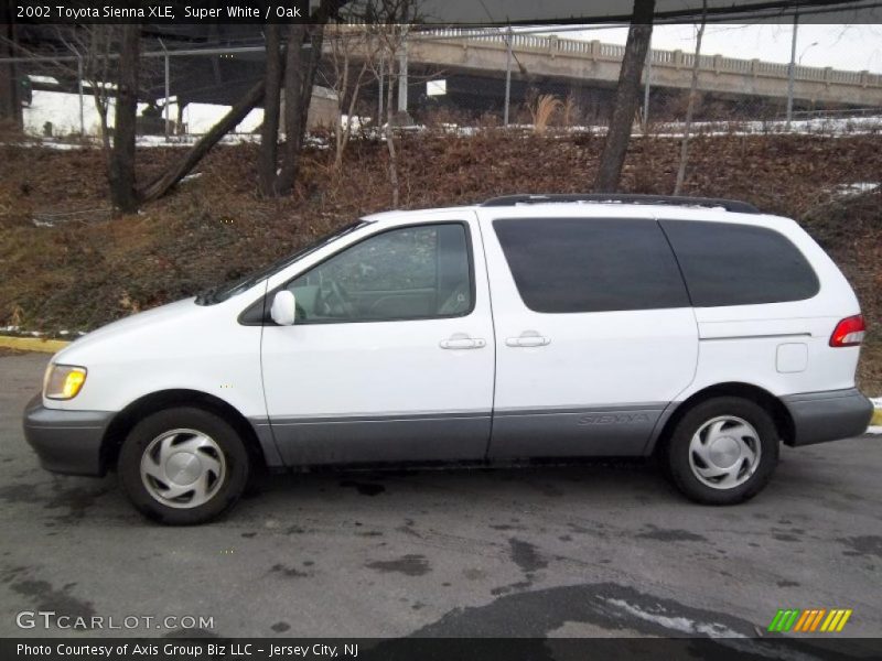 Super White / Oak 2002 Toyota Sienna XLE