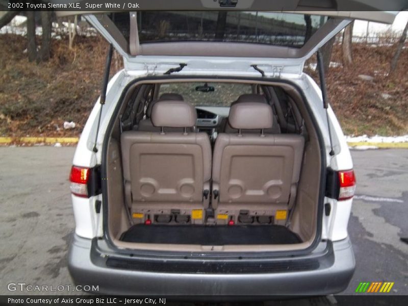 Super White / Oak 2002 Toyota Sienna XLE