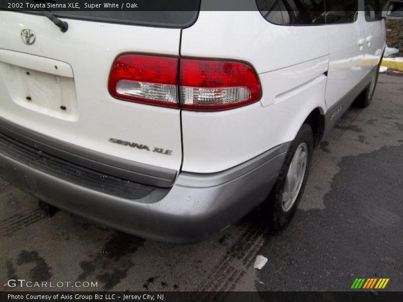 Super White / Oak 2002 Toyota Sienna XLE
