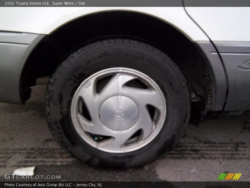 Super White / Oak 2002 Toyota Sienna XLE