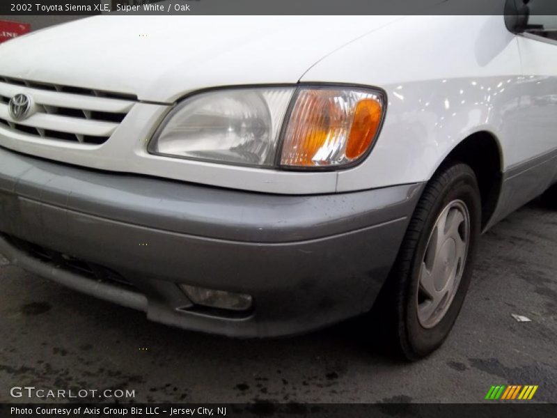 Super White / Oak 2002 Toyota Sienna XLE