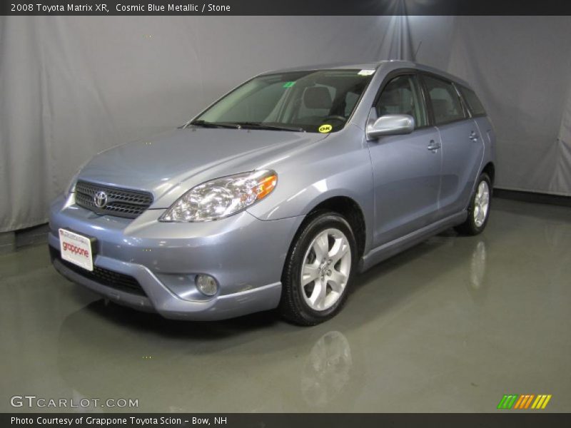 Cosmic Blue Metallic / Stone 2008 Toyota Matrix XR