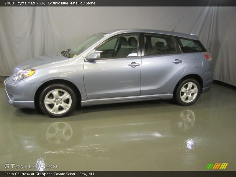 Cosmic Blue Metallic / Stone 2008 Toyota Matrix XR