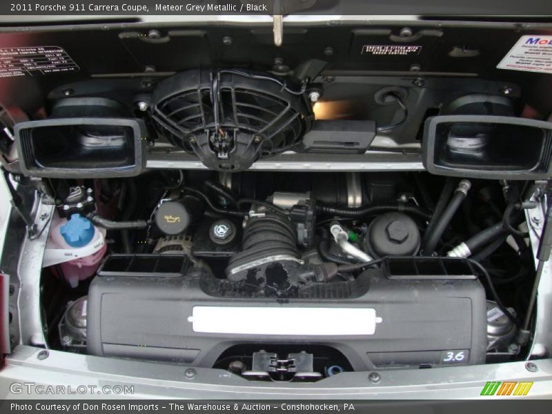  2011 911 Carrera Coupe Engine - 3.6 Liter DFI DOHC 24-Valve VarioCam Flat 6 Cylinder
