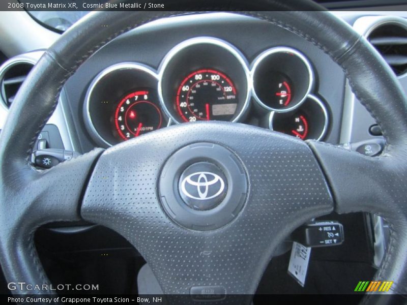 Cosmic Blue Metallic / Stone 2008 Toyota Matrix XR