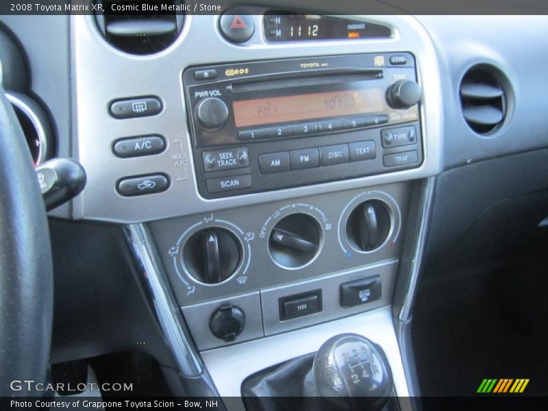 Cosmic Blue Metallic / Stone 2008 Toyota Matrix XR