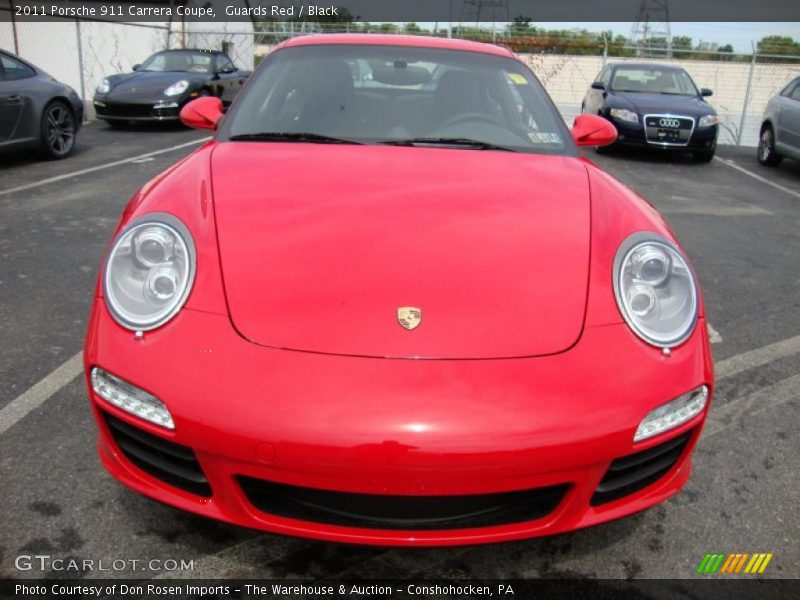Guards Red / Black 2011 Porsche 911 Carrera Coupe