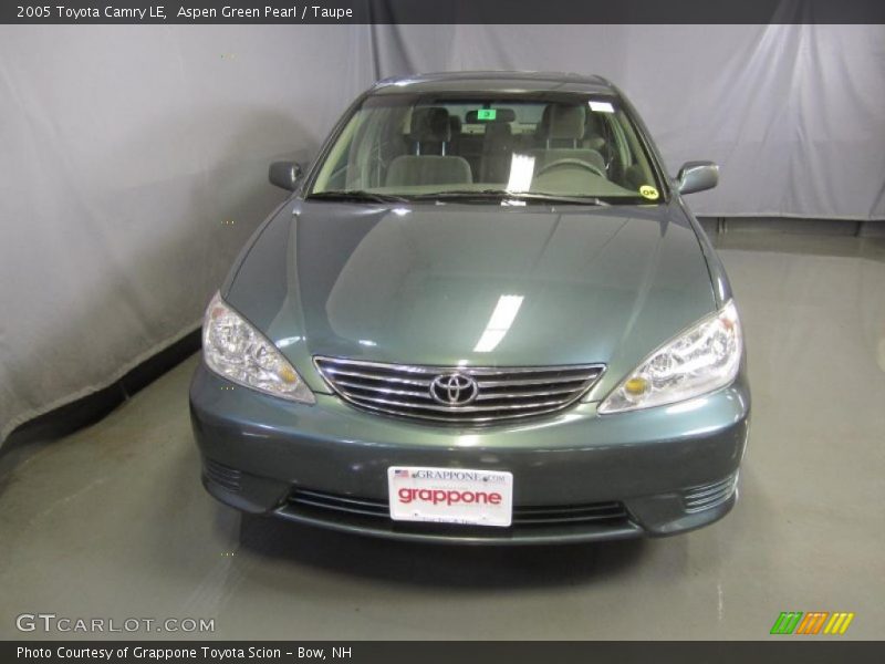 Aspen Green Pearl / Taupe 2005 Toyota Camry LE