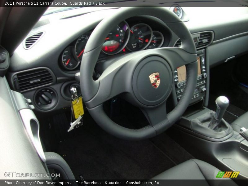 Guards Red / Black 2011 Porsche 911 Carrera Coupe