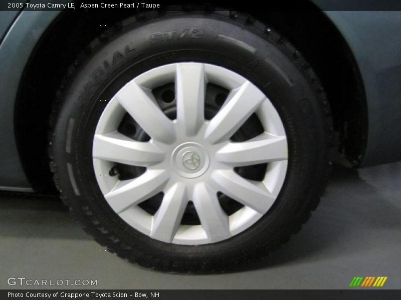 Aspen Green Pearl / Taupe 2005 Toyota Camry LE