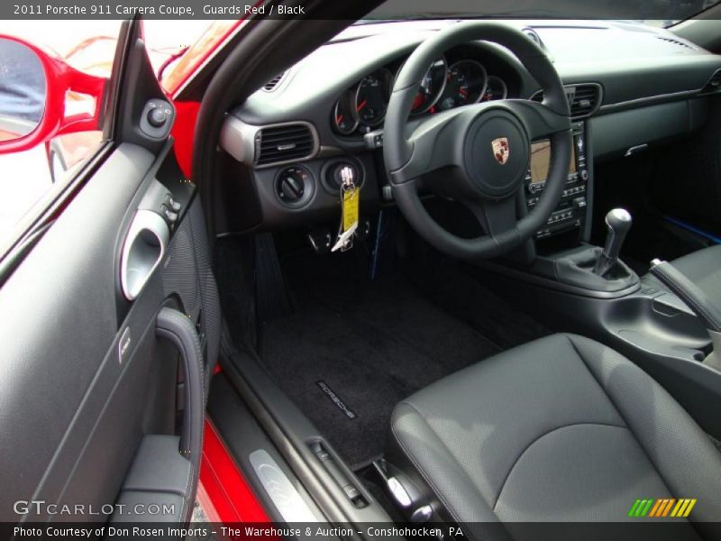  2011 911 Carrera Coupe Black Interior