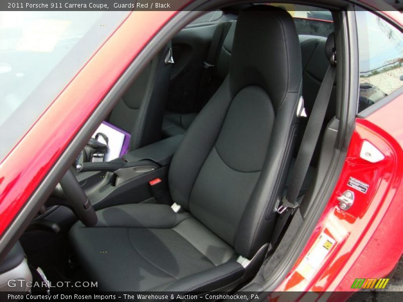 Guards Red / Black 2011 Porsche 911 Carrera Coupe