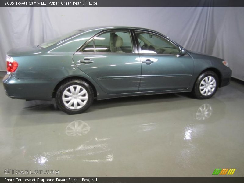 Aspen Green Pearl / Taupe 2005 Toyota Camry LE