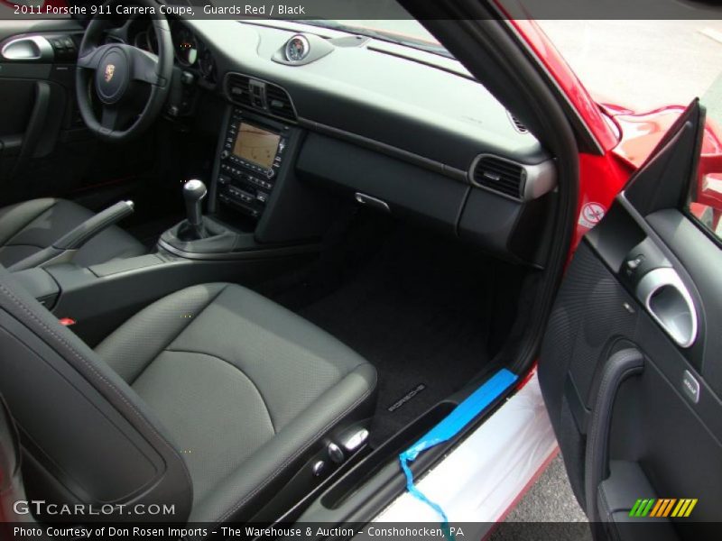 Guards Red / Black 2011 Porsche 911 Carrera Coupe