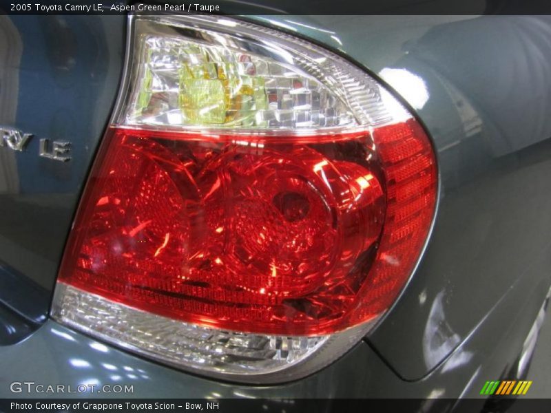 Aspen Green Pearl / Taupe 2005 Toyota Camry LE