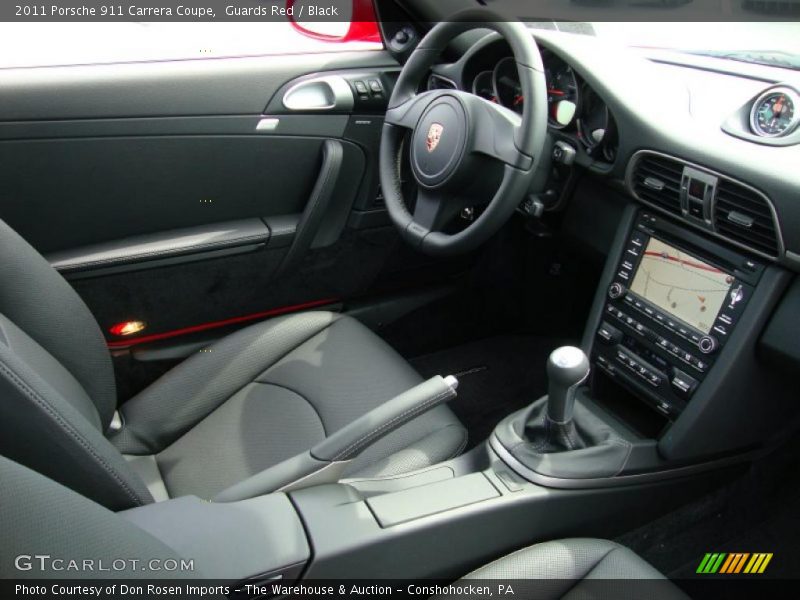 Guards Red / Black 2011 Porsche 911 Carrera Coupe