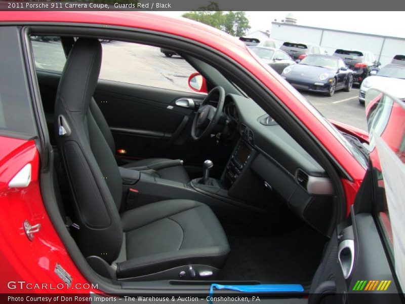 Guards Red / Black 2011 Porsche 911 Carrera Coupe