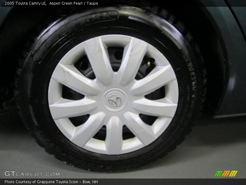 Aspen Green Pearl / Taupe 2005 Toyota Camry LE