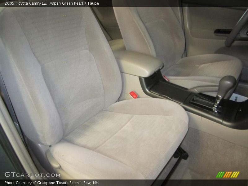 Aspen Green Pearl / Taupe 2005 Toyota Camry LE