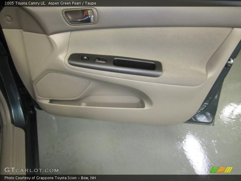 Aspen Green Pearl / Taupe 2005 Toyota Camry LE