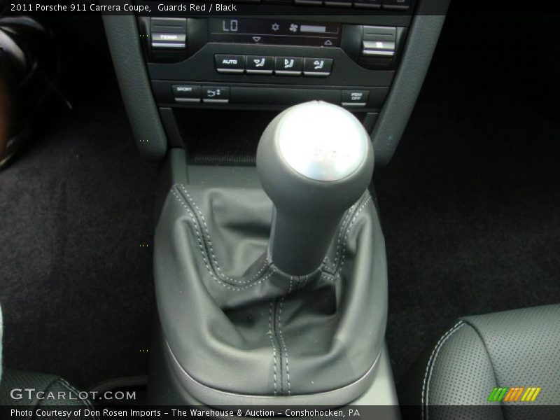  2011 911 Carrera Coupe 6 Speed Manual Shifter