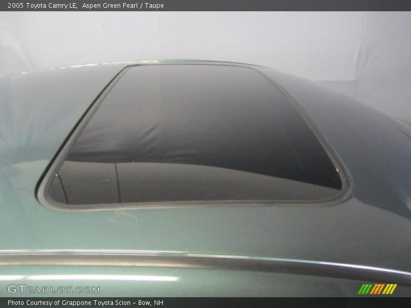 Aspen Green Pearl / Taupe 2005 Toyota Camry LE
