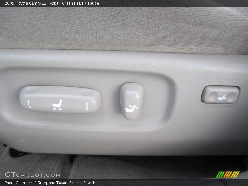 Aspen Green Pearl / Taupe 2005 Toyota Camry LE