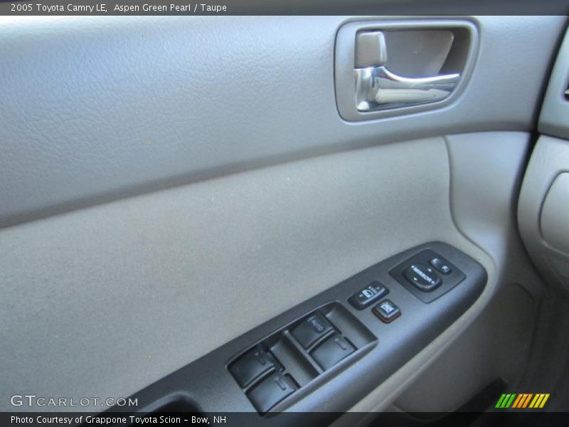 Aspen Green Pearl / Taupe 2005 Toyota Camry LE