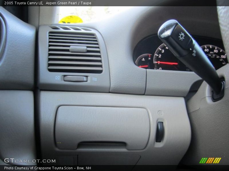 Aspen Green Pearl / Taupe 2005 Toyota Camry LE