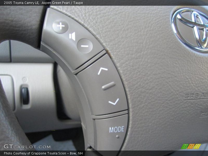 Aspen Green Pearl / Taupe 2005 Toyota Camry LE