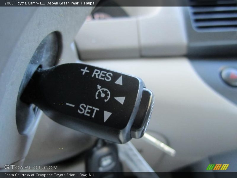 Aspen Green Pearl / Taupe 2005 Toyota Camry LE