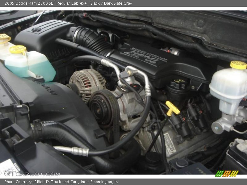 Black / Dark Slate Gray 2005 Dodge Ram 2500 SLT Regular Cab 4x4