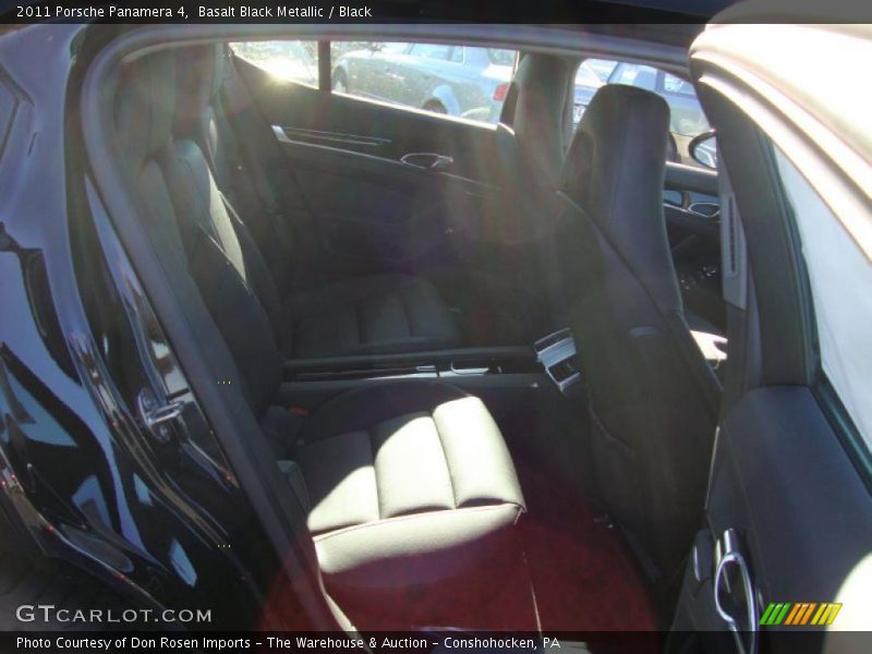 Basalt Black Metallic / Black 2011 Porsche Panamera 4