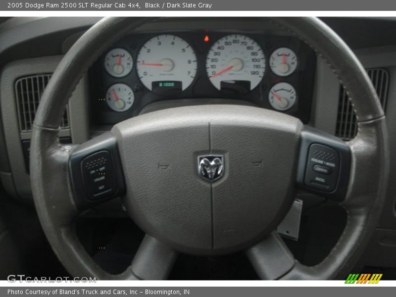 Black / Dark Slate Gray 2005 Dodge Ram 2500 SLT Regular Cab 4x4