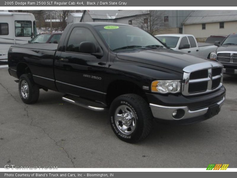 Black / Dark Slate Gray 2005 Dodge Ram 2500 SLT Regular Cab 4x4
