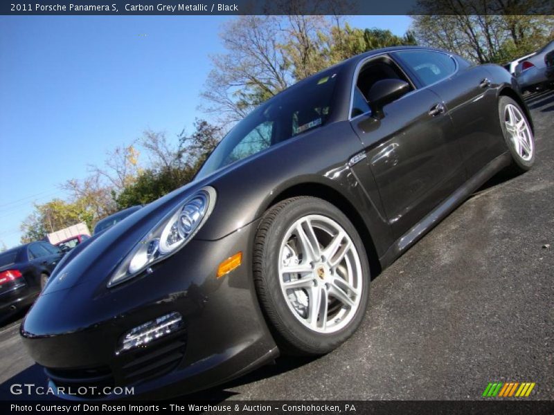 Carbon Grey Metallic / Black 2011 Porsche Panamera S