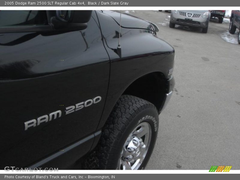 Black / Dark Slate Gray 2005 Dodge Ram 2500 SLT Regular Cab 4x4