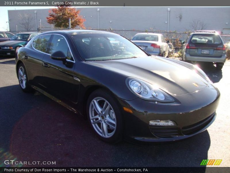 Carbon Grey Metallic / Black 2011 Porsche Panamera S