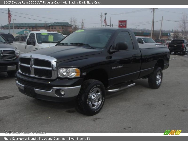 Black / Dark Slate Gray 2005 Dodge Ram 2500 SLT Regular Cab 4x4